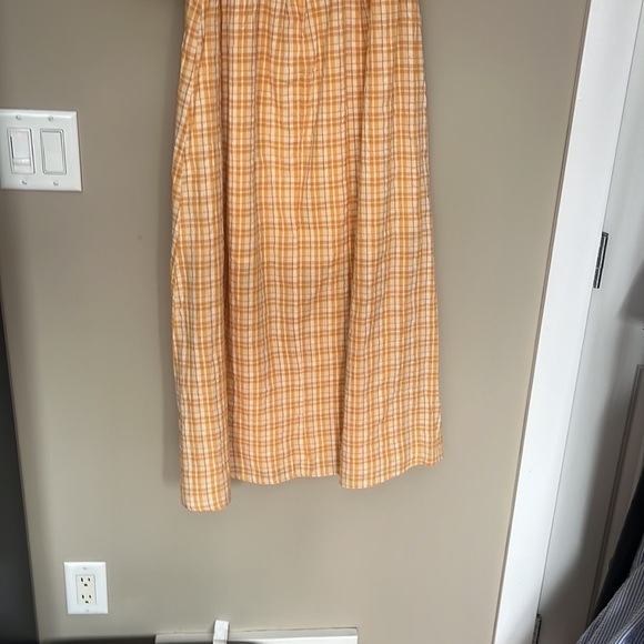 Rahi gingham midi dress bow open back - Picture 9 of 9